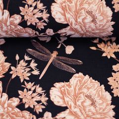 Modal French Terry Flowers