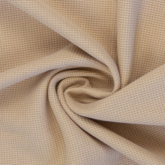 Reststück: 1,45m - Waffeljersey  Clarissa hell beige