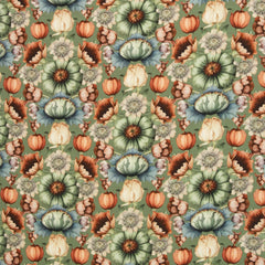 Canvas Victorian Damask by Bienvenido Colorido - 762 schilfgrün