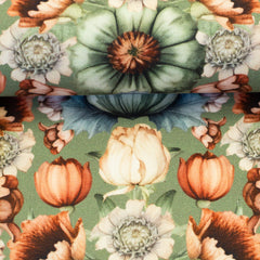 Canvas Victorian Damask by Bienvenido Colorido - 762 schilfgrün