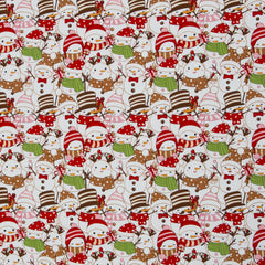 Sweatshirt Stoff Holly Lebkuchen & Co