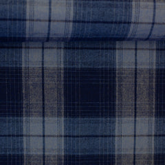 Baumwollflanell Yukon HW 25/26 - 255 blau