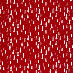 Canvas Wiebke Tannenbäume - 637 rot