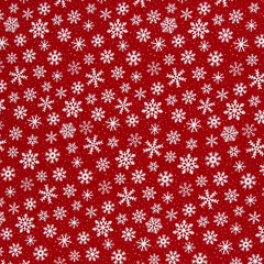 Canvas Wiebke Eiskristalle - 637 rot