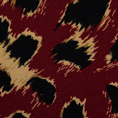 French Terry Geoluxe Leo Blockstreifen- 338 burgundy