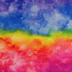 Baumwolljersey Rainbow Batik