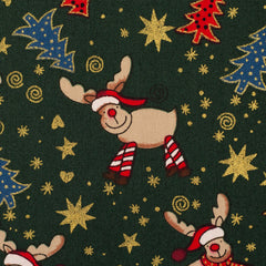 Baumwoll Webware Rudolf - 565 grün