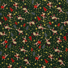 Baumwoll Webware Rudolf - 565 grün