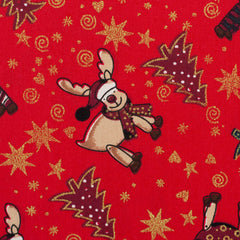 Baumwoll Webware Rudolf - 637 rot