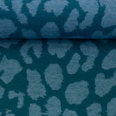 Baumwoll Jacquard Jersey Emily Animal Flecken