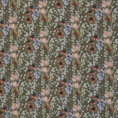 Baumwoll Webware Garden of Dreams by Claire´s Creative Forest - 765 khaki