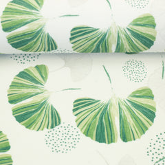 Beschichtete Baumwolle Ginkgo Leaves
