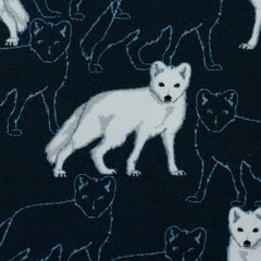 Baumwolljersey Arctic Animals by JaTiJu - Polarfüchse