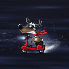 Panel French Terry Driving Home by Thorsten Berger