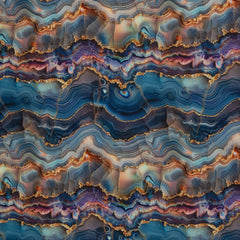 Oxfordgewebe Flowing Bloom Odessa Paint by Sarah Mariam
