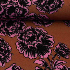 Viskosestoff Peonies by Cherry Picking