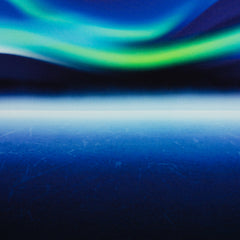 Sweatshirt Panel On The Rocks - Eisbär Polarlichter by Thorsten Berger