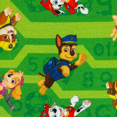 Lizenz Baumwolljersey Paw Patrol - 603 kiwi