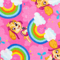 Lizenz Baumwolljersey Paw Patrol - Regenbögen