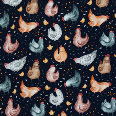 Baumwolljersey Chicken by Hip Som Hap