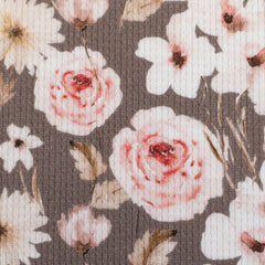 Waffeljersey Winterflowers by Christiane Zielinski
