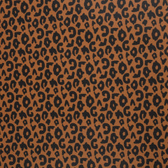 Kunstleder Happy Collection Leo by Cherry Picking - 315 ocker/schwarz