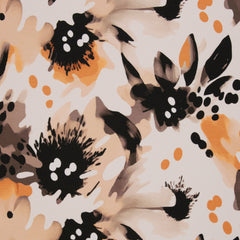 Baumwolljersey Olivia Abstrakt