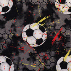 Baumwollstoff Fussball Dynamic