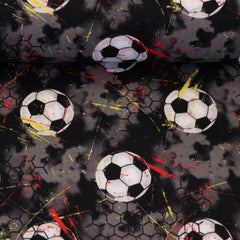 Baumwollstoff Fussball Dynamic