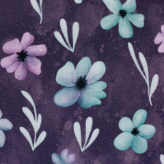 Modal French Terry Velvet Bloom by Mrs. Mint Design