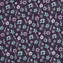 Modal French Terry Velvet Bloom by Mrs. Mint Design