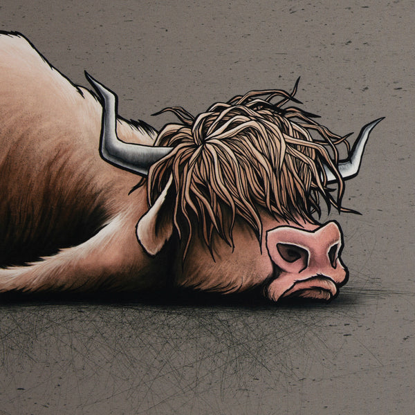 Panel French Terry Cheeky Animals 2.0 #unmootivated by Thorsten Berger - #unmootivated taupe