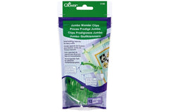 12 Jumbo Wonder Clips CLOVER