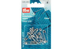 16 Sicherheitsnadeln Stahl PRYM 23 mm