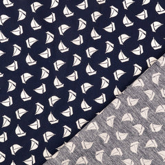 Baumwollstoff Maritimes Flair