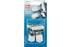 2 Combi-Clips PRYM silberfarbig, 30 mm