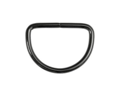 2 Halbrundringe VENO 40 mm gunmetal - 190156