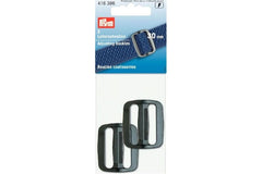 2 Leiterschnallen PRYM schwarz, 30 mm
