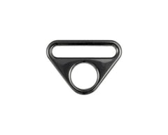 2 O-Ringe mit Steg 32 mm gunmetal - 190125