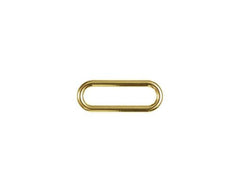 2 Ovalringe VENO 25 mm gold - 190128