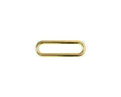 2 Ovalringe VENO 30 mm gold - 190131