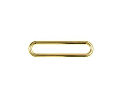 2 Ovalringe VENO 40 mm gold - 190152