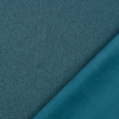 Reststück: 0,85 m Softshell meliert petrol