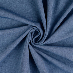 Reststück: 1,10 m Softshell meliert jeansblau