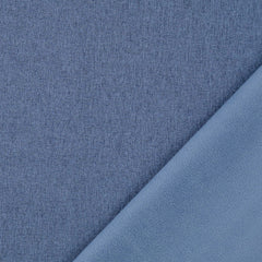 Reststück: 1,10 m Softshell meliert jeansblau