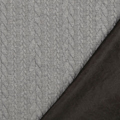 Zopfstrick Jacquard Fenja - 5002 grau