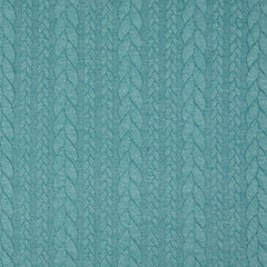 Zopfstrick Jacquard Fenja - 5038 hellpetrol