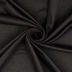 Reststück: 1,20m - Jersey Punta di Roma schwarz - Romanit Jersey