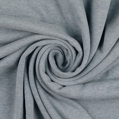 Alpenfleece melange rauchblau