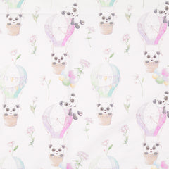 Baumwolljersey Digital Panda Ballon
